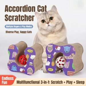 Square model - cat scratching board